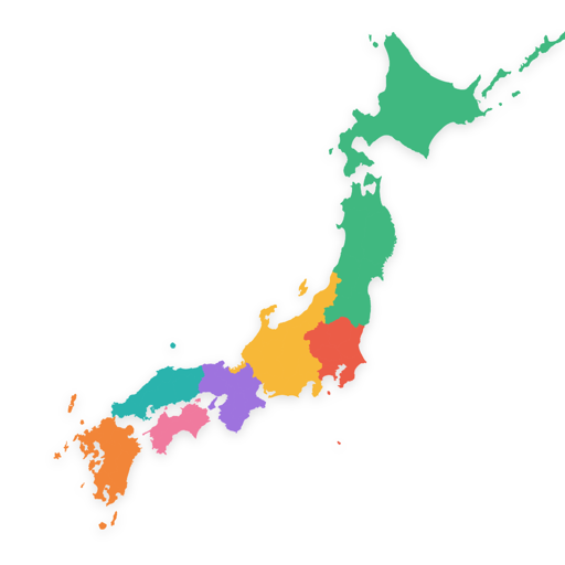 都道府県パズルのアプリアイコン